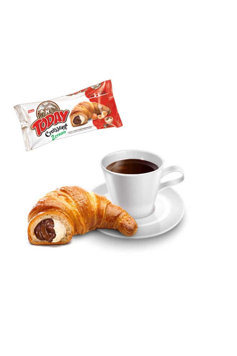 Today Kruvasan Çikolata Vanilyalı 40 Gr. 6 Adet (1 Kutu)