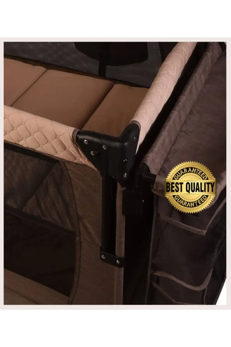 Holmer Maxi Comfort Coolstyle Anne Yanı Deluxe Kumaş Cibinlikli Oyun Parkı 70x110cm