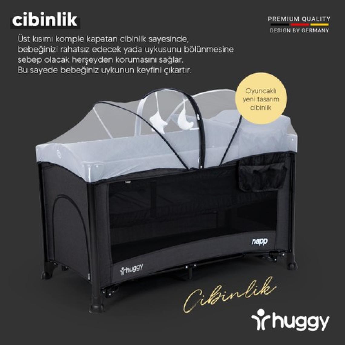 Huggy Napp 8 In 1 Anne Yani Park Yatak Oyun Parkı+Yatak