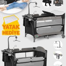 Elele Madre Anne Yanı Park Yatak Oyun Parkı 70X110 cm