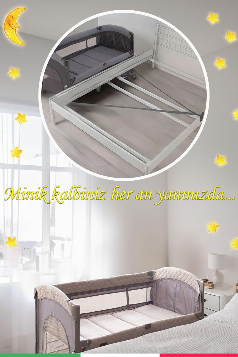 Premium Anne Yanı Oyun Parkı 70*120 Cm 8048