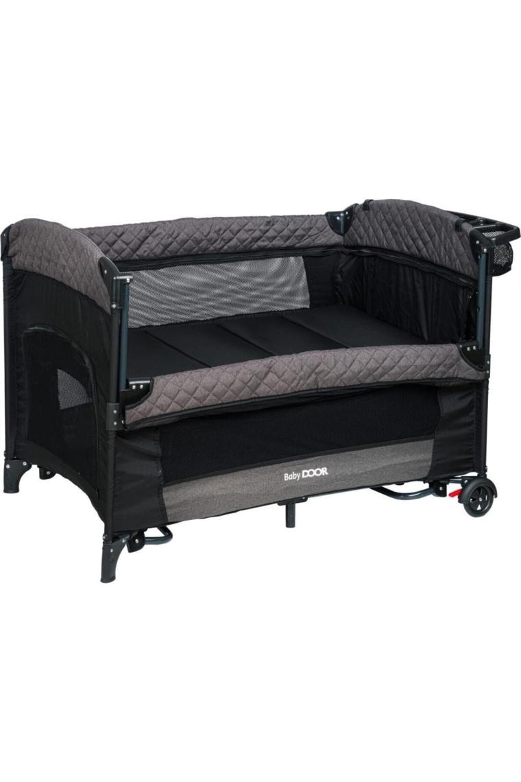 Babydoor Mia Comfort 70x110 cm Anne Yanı Park Yatak Antrasit
