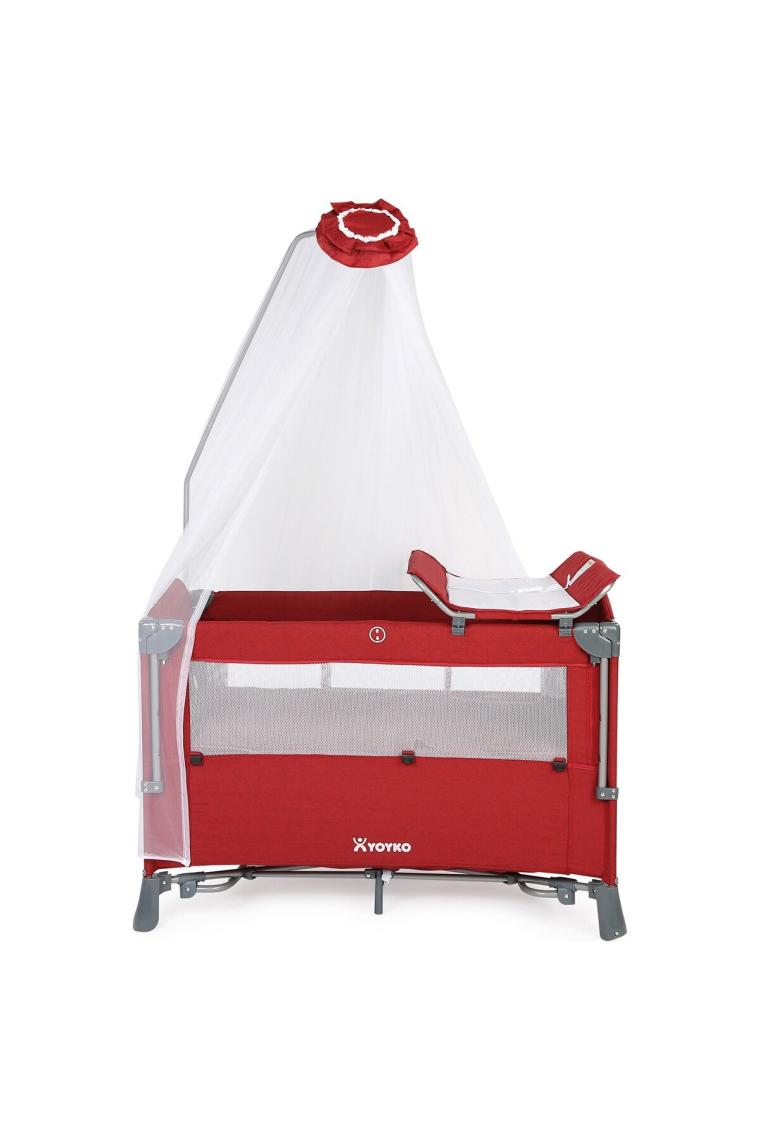Exclusive Comfort 8 In 1 Park Yatak Oyun Parkı Bordo 70 X 110 Cm