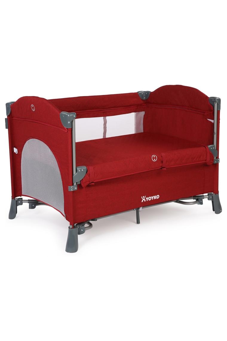 Exclusive Comfort 8 In 1 Park Yatak Oyun Parkı Bordo 70 X 110 Cm