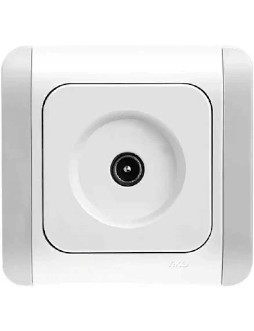 Viko Kardelen Tv Prizi Geçişli Kordonsuz Beyaz