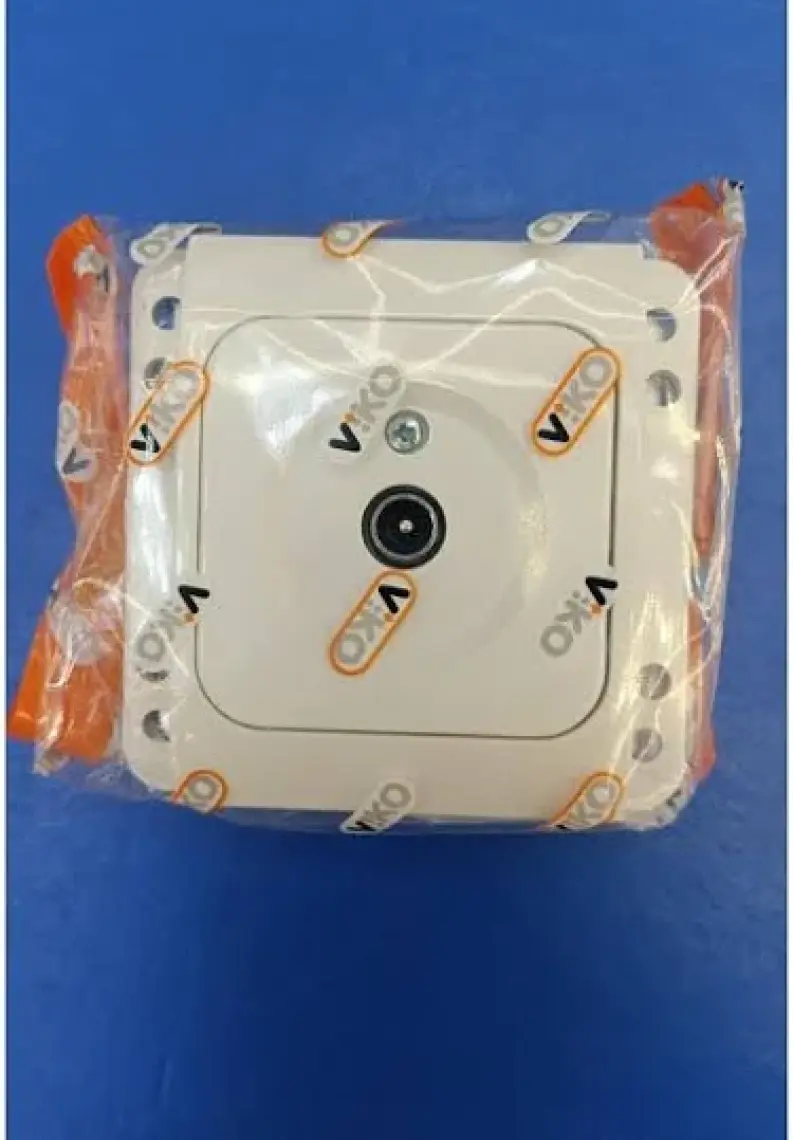 Viko Kardelen Tv Prizi Geçişli Kordonsuz Beyaz