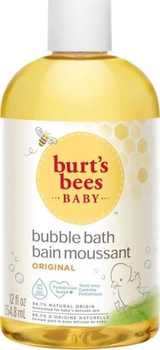 Burt's Bees Burts Bees Bebek Saç-Vücut Şampuanı ve Banyo Köpüğü  - Baby Bee Bubble Bath 350 Ml