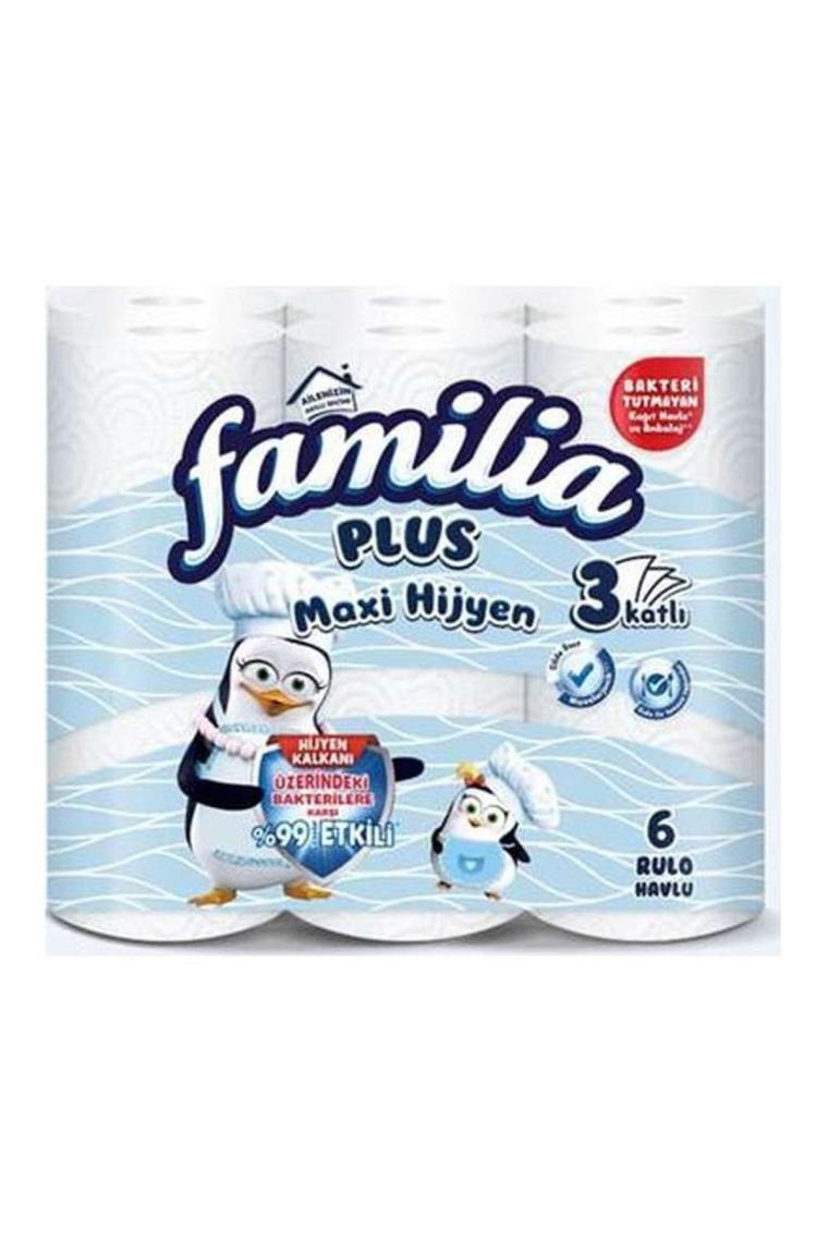 Familia Plus 3 Katlı 6'lı Kağıt Havlu