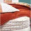 Yataş Bedding Diamond Çift Kişilik Triola Set - Turuncu