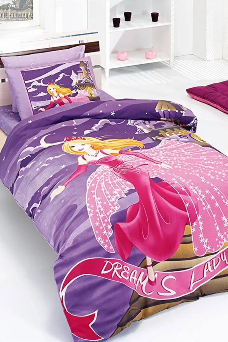 Belenay Tek Kişilik Uyku Seti Sinderella