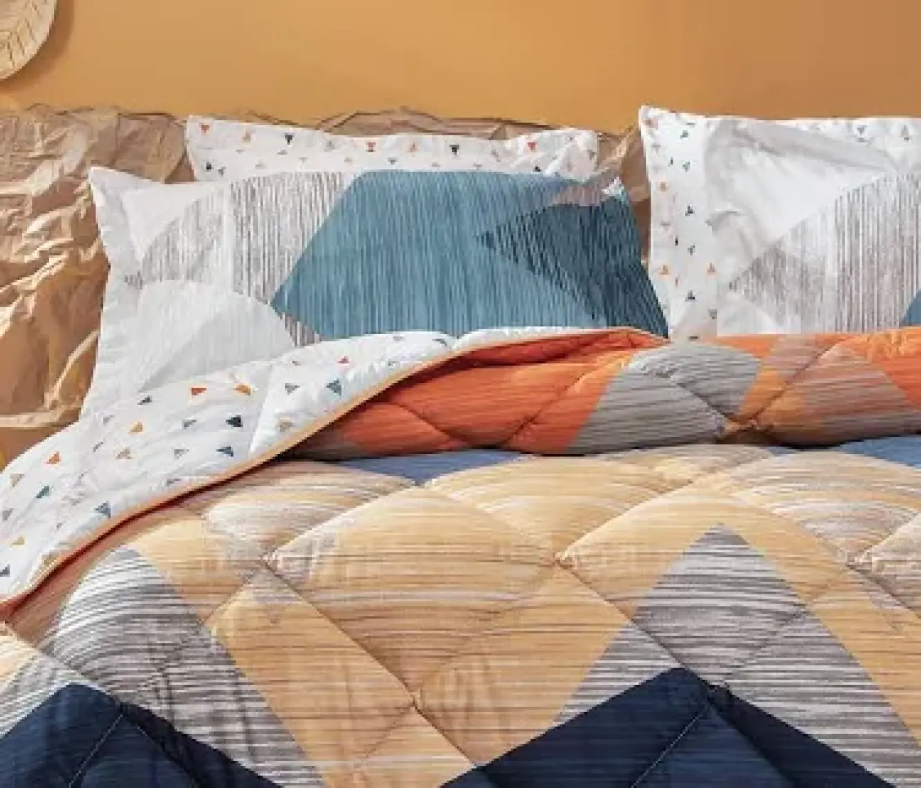 Yataş Bedding Aden Çift Kişilik  Uyku Seti - Lacivert