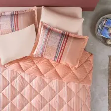 Yataş Bedding Pamena Çift Kişilik Uyku Seti - Somon