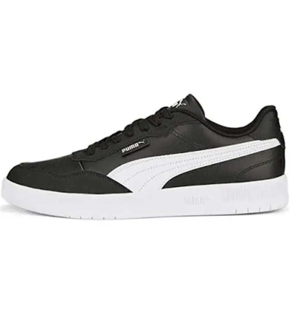 Puma 389371 02 Court Ultra Lite Siyah-Beyaz Erkek Spor Ayakkabı