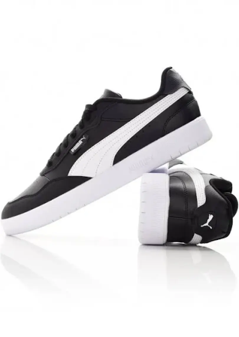 Puma 389371 02 Court Ultra Lite Siyah-Beyaz Erkek Spor Ayakkabı