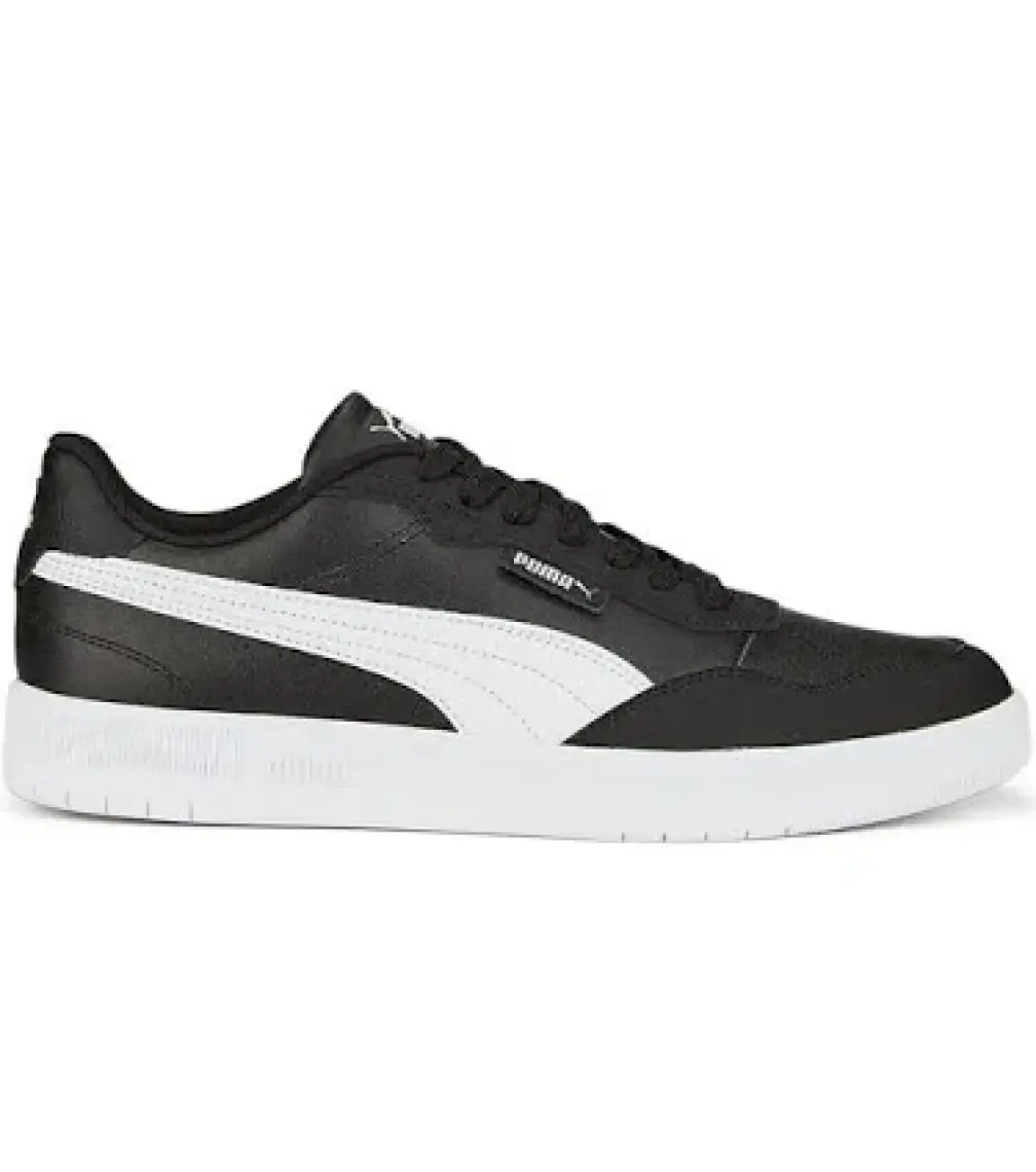 Puma 389371 02 Court Ultra Lite Siyah-Beyaz Erkek Spor Ayakkabı