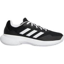 adidas GZ0694W Gamecourt 2.0 Kadın Siyah Tenis Ayakkabısı