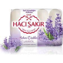 Hacı Şakir Bahar Çiçekleri Lavanta 4x70 gr Güzellik Sabunu