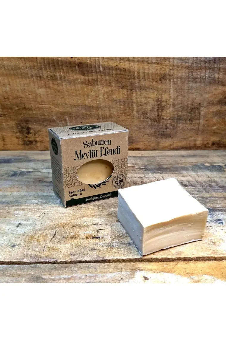 Sabuncu Mevlüt Efendi Eşek Sütü Sabunu 100 gr (1 Adet)