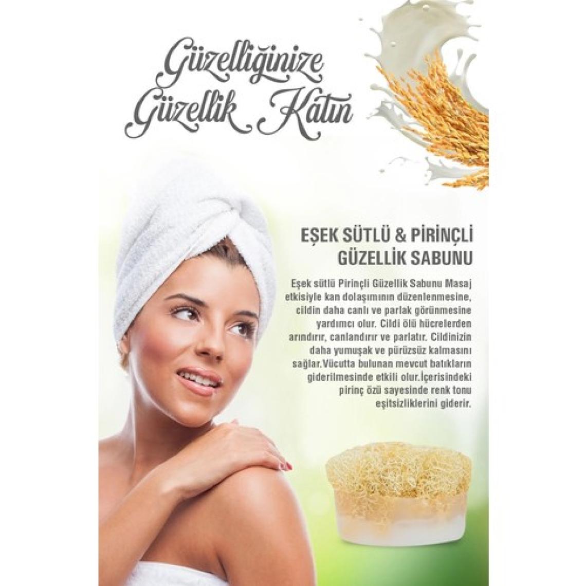 Rise And Shine Eşek Sütlü Pirinçli Güzellik Sabunu - 130 Gr