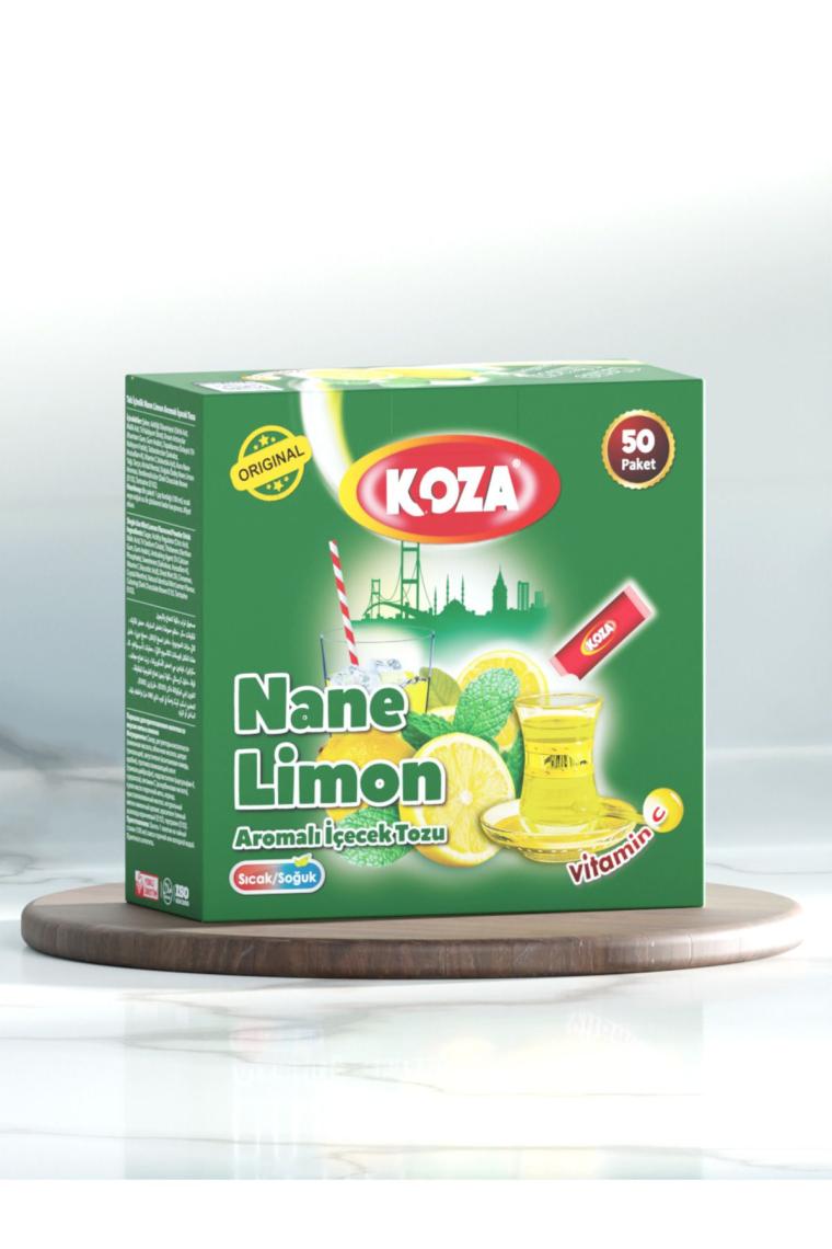 Tek Içimlik Nane Limon Aro. Içecek Tozu (50 Adet)