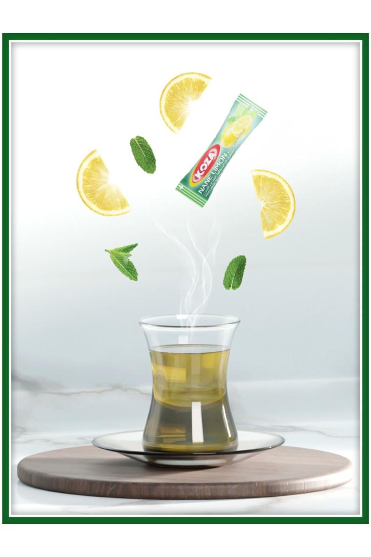 Tek Içimlik Nane Limon Aro. Içecek Tozu (50 Adet)