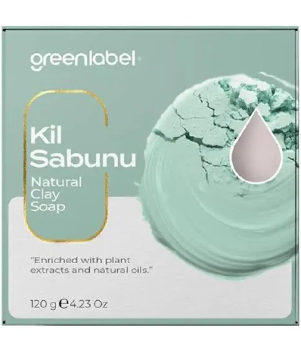 Green Label Kil Sabunu Natural Gözenek Sıkılaştırıcı Ve Nemlendirici 120gr.