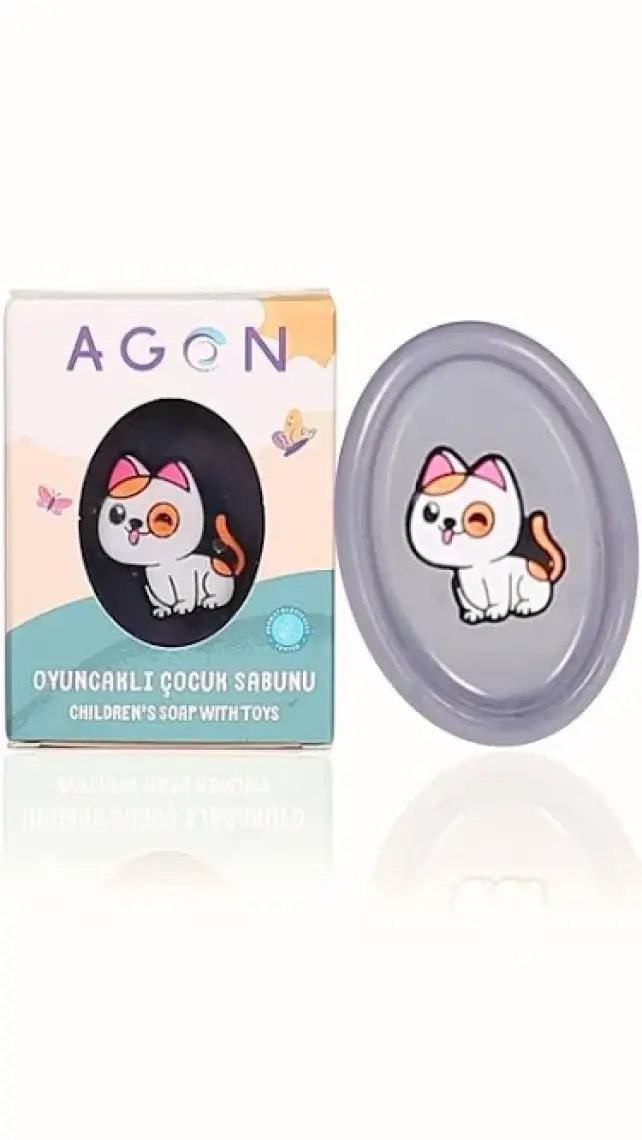Agon Lavanta Özlü El Yapımı Oyuncaklı Çocuk Sabunu
