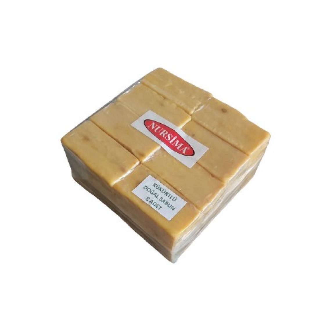 Nursima Kükürtlü Doğal Üretim Sabun 8 Adet