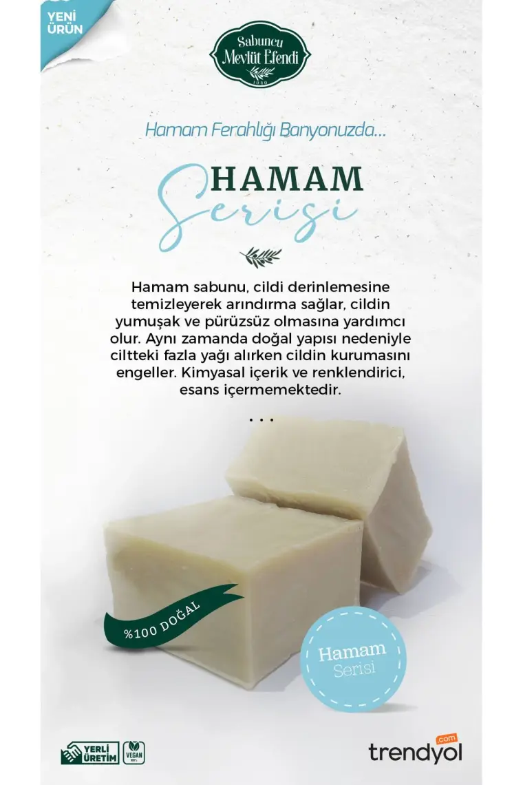 Sabuncu Mevlüt Efendi Hamam Serisi 700 gr