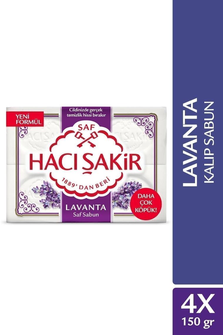 Lavanta Saf Kalıp Sabun 4x150 gr