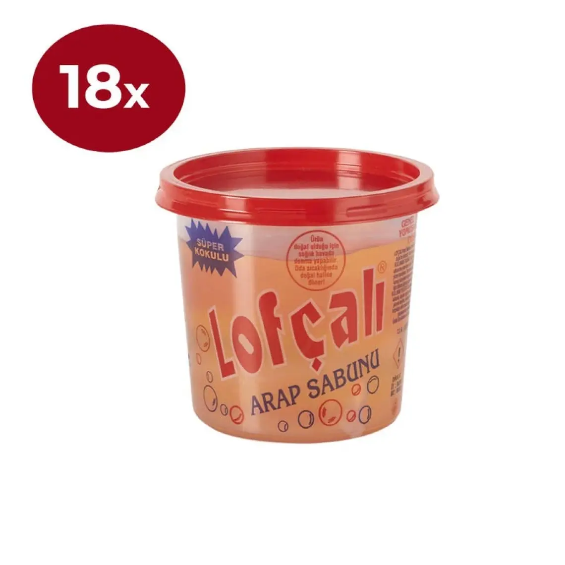 Lofçalı Katı Arap Sabunu Kase 400 ml