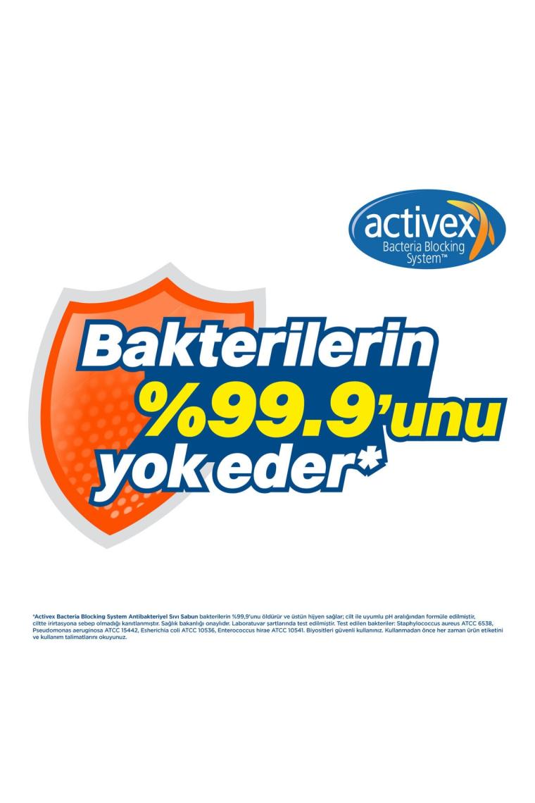 Antibakteriyel Sıvı Sabun Aktif 2x1,5lt