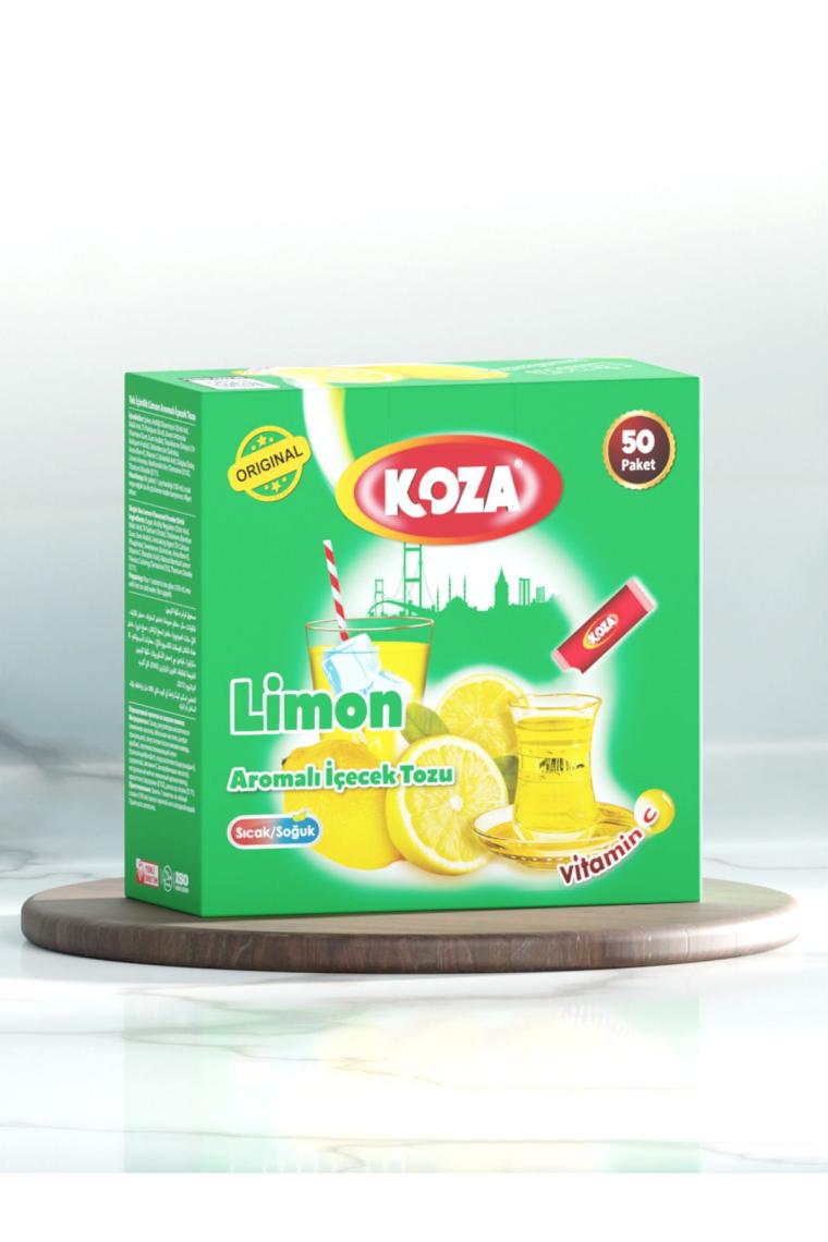 Tek Içimlik Limon Aro. Içecek Tozu (50 Adet)