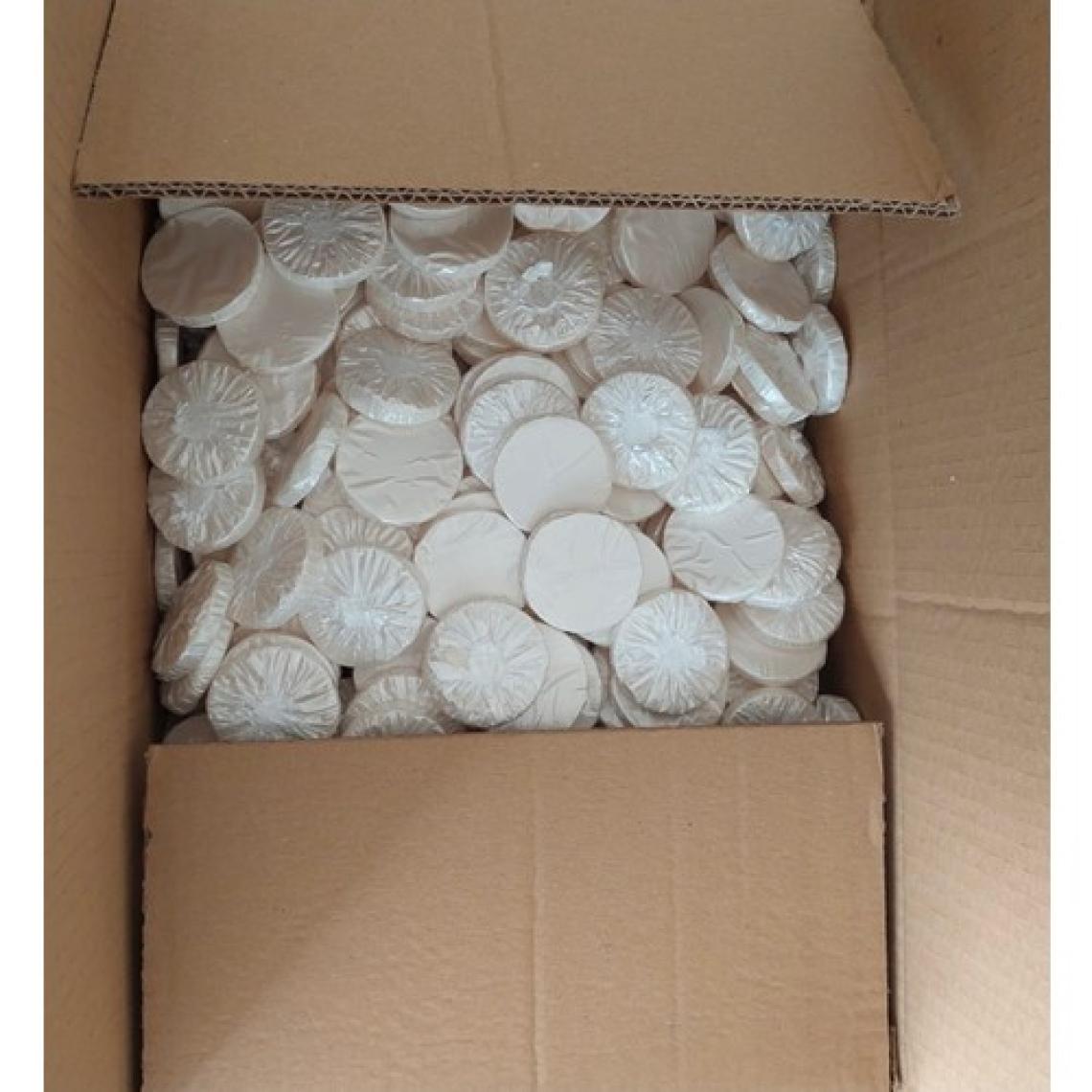 Aksesuar 100 Adet Pileli Sargılı Mini Otel Sabunu 1. Kalite 15 gr Beyaz Sabun Etiketsizdir.