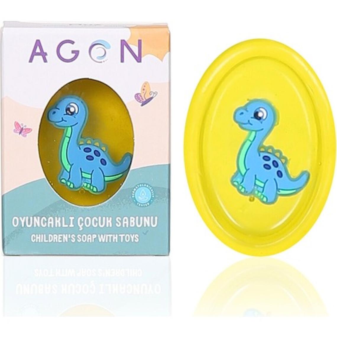 Agon Muz Özlü El Yapımı Oyuncaklı Çocuk Sabunu