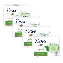 Beauty Cream Bar Katı Güzellik Sabunu Fresh Touch Nemlendirici Etkili 90 G X4 Adet
