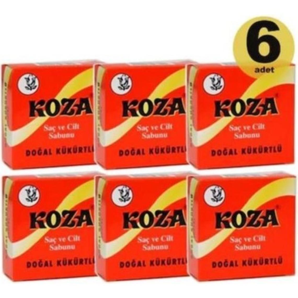 Koza Kükürtlü Sabun 100 gr x 6 Adet