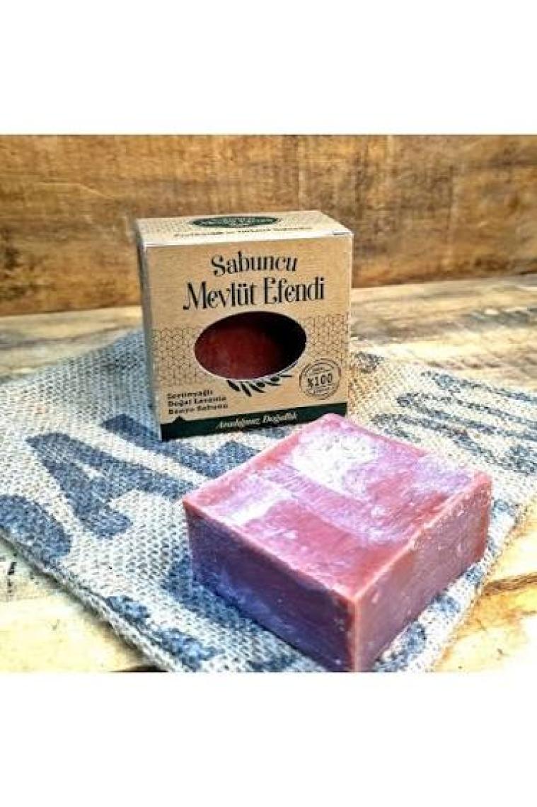 Sabuncu Mevlüt Efendi Saf Zeytinyağlı Doğal Lavanta Banyo Sabunu 100 gr (1 Adet)