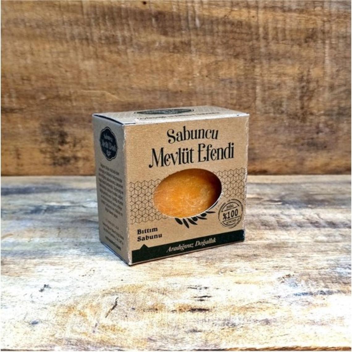 Sabuncu Mevlüt Efendi Bıttım Sabunu - Doğal Bitkisel Yağ ile Saçları Besleyici ve Güçlendirici, 120 gr, %100 Organik ve Katkısız