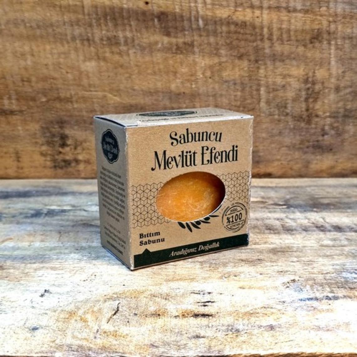 Sabuncu Mevlüt Efendi Bıttım Sabunu - Doğal Bitkisel Yağ ile Saçları Besleyici ve Güçlendirici, 120 gr, %100 Organik ve Katkısız