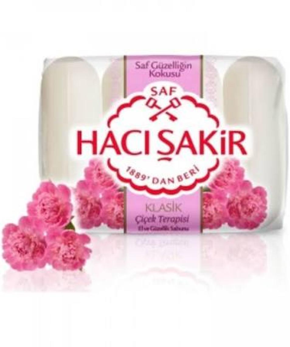 Hacı Şakir Güzellik Sabunu Klasik Çiçek Teraapisi 4x70GR