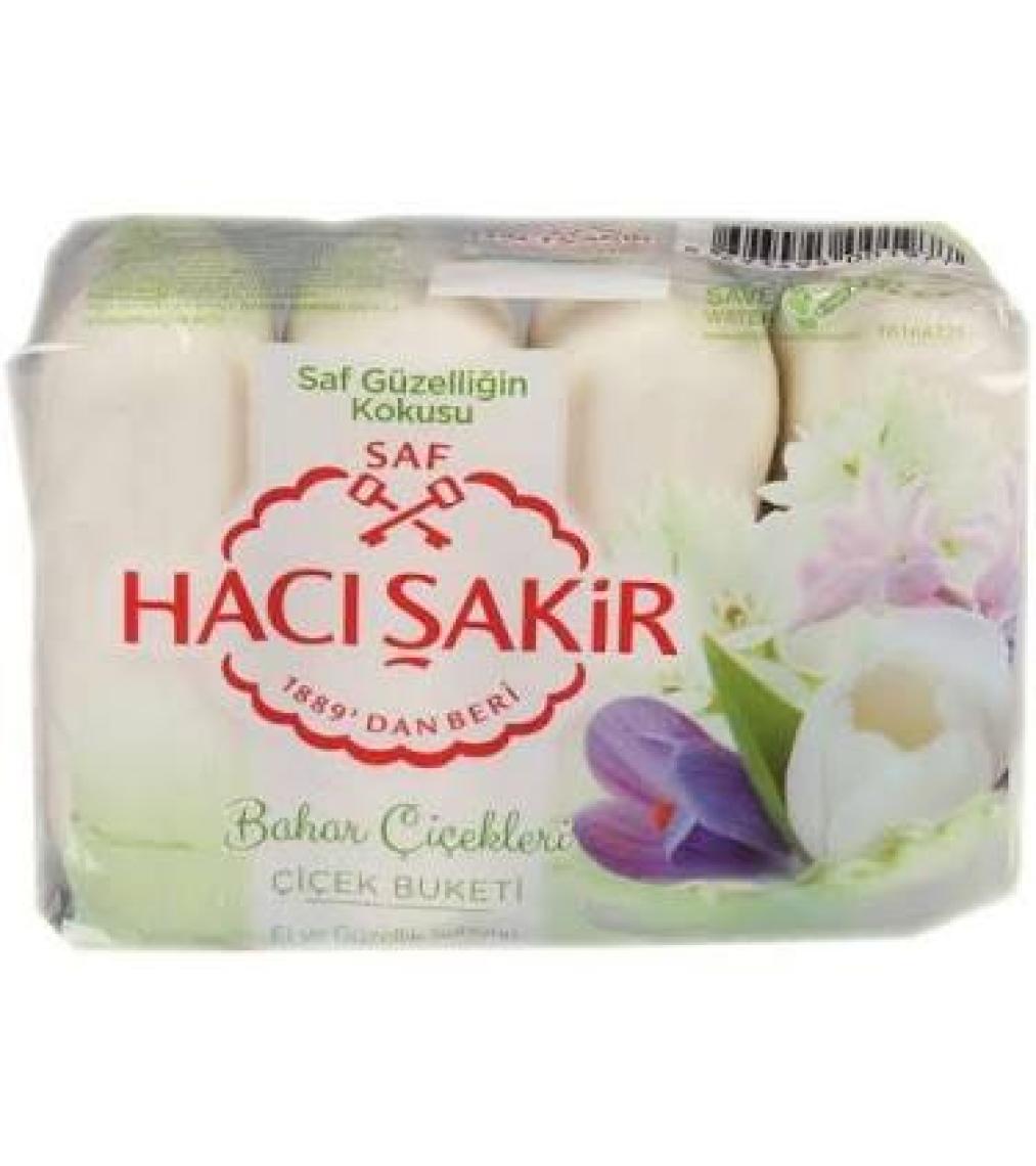 Hacı Şakir Güzellik Sabunu Klasik Çiçek Teraapisi 4x70GR
