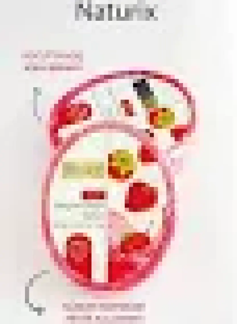 Naturix Doğal Strawberry Soap Peeling Etkili Cilt Arındırıcı Natural Çilek Süngerli Sabun 150 gr