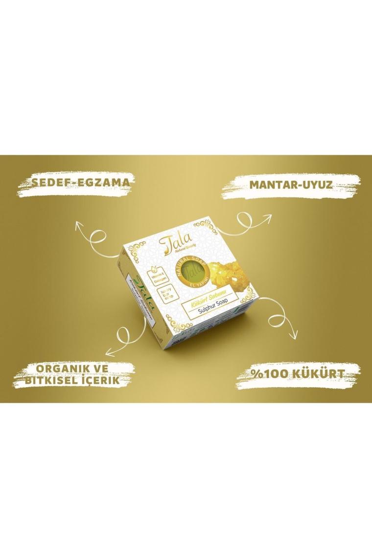 Kükürt Sabunu Doğal Sivilce Akne Uyuz Karşıtı Kükürtlü Sabun 150 gr