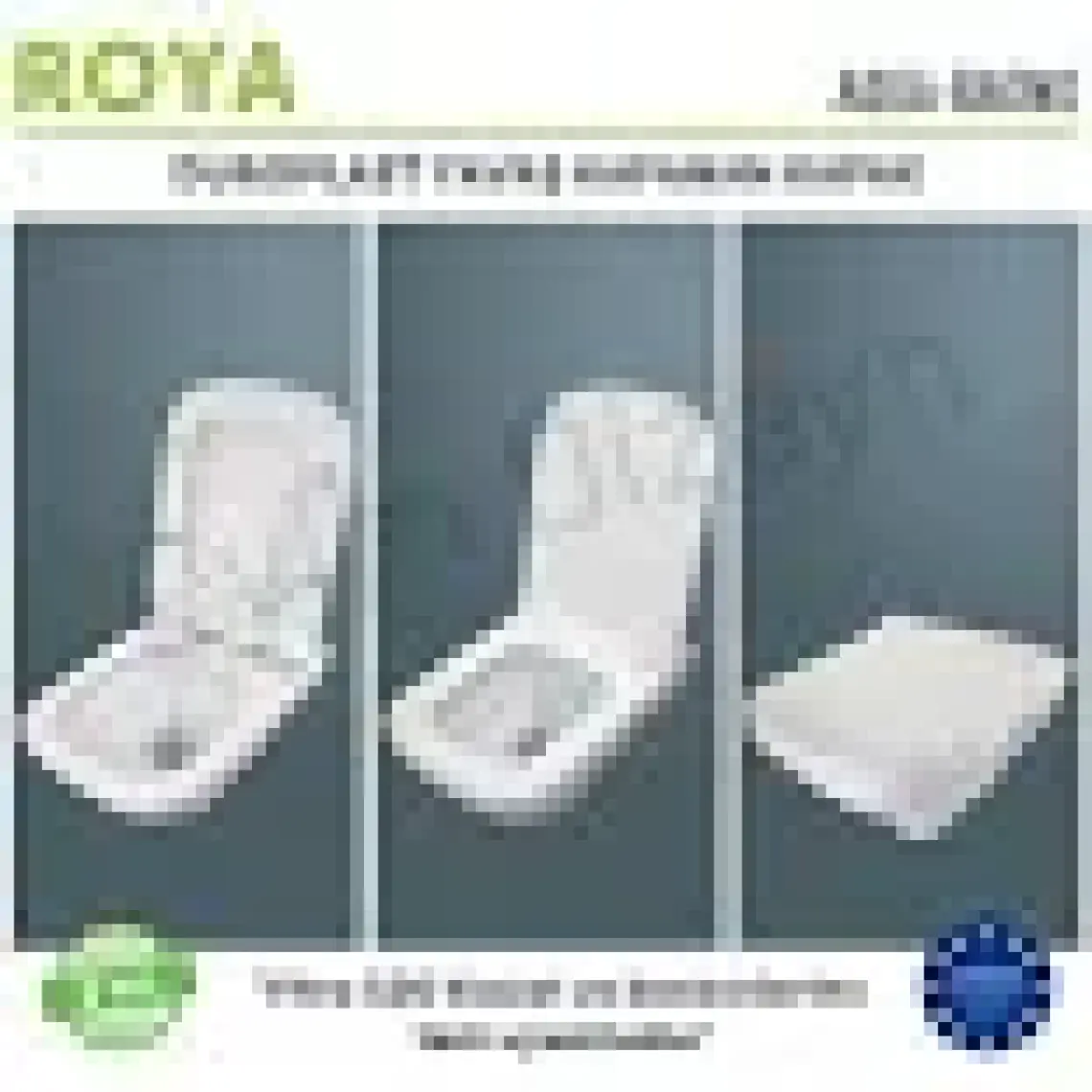 Aqua Bagno Roya  Yavaş Kapanan Klozet Kapağı - Duroplast-Vitra S20 Klozet Uyumlu