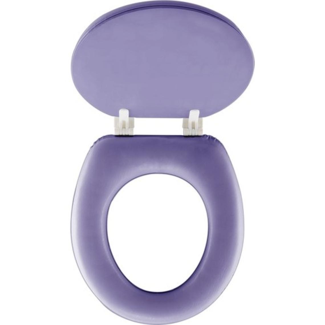 Softy Jumbo Düz Yumuşak Klozet Kapağı Mor