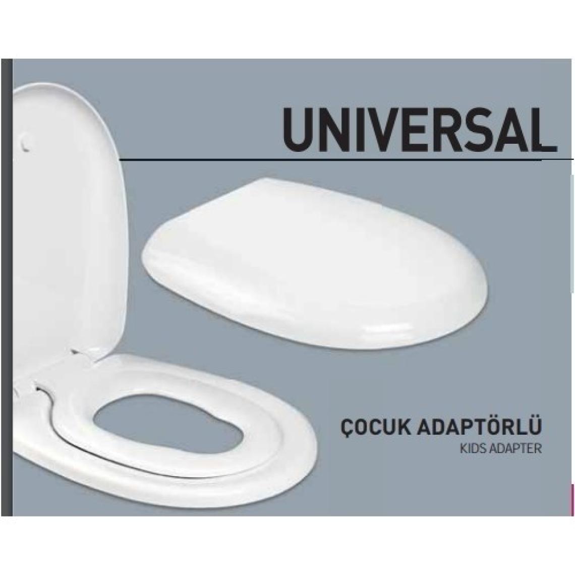 Nkp Yavaş Kapanan Klozet Kapağı Uni.cocuk Adaptörlü