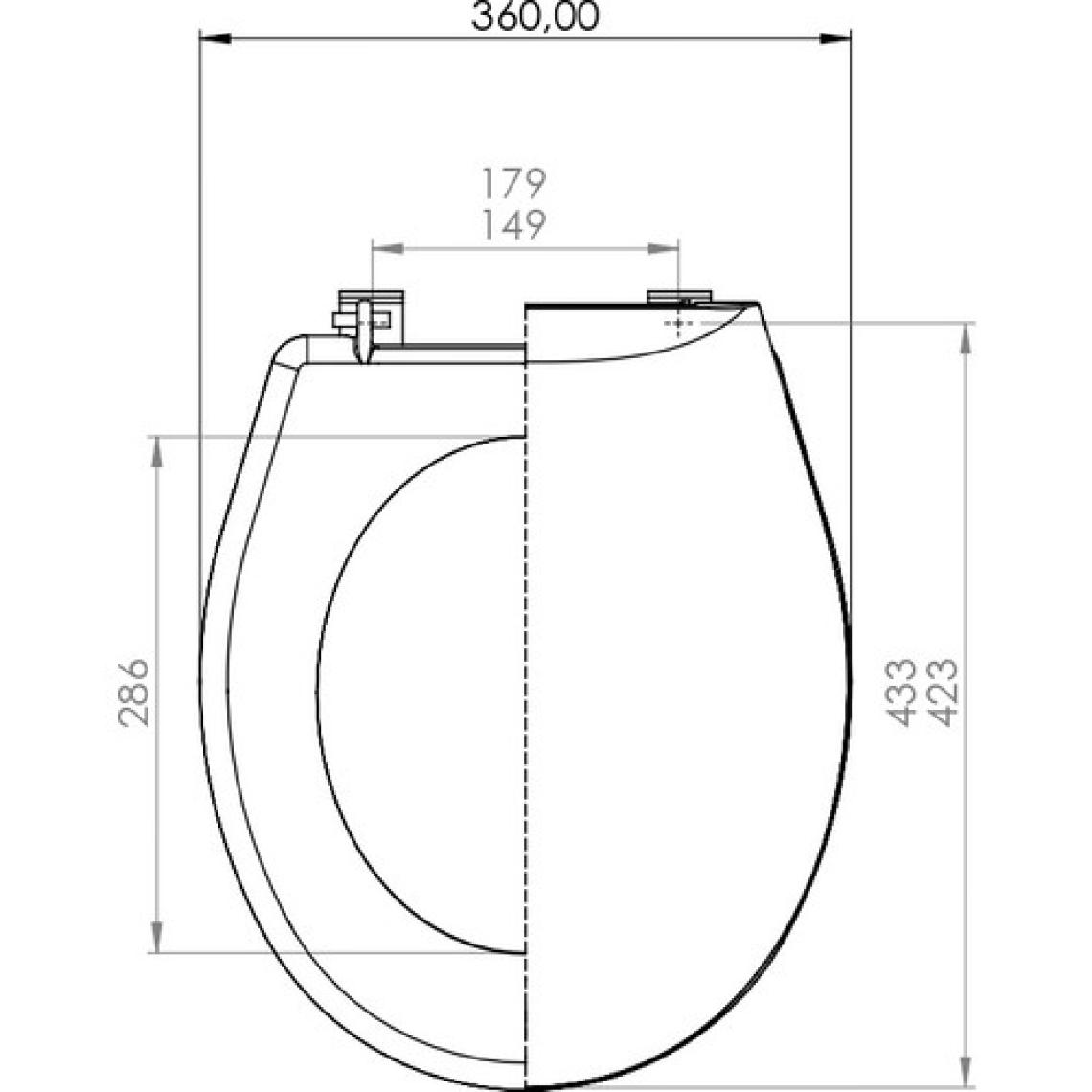 DONAU LİLYUM KLOZET KAPAĞI 111-200