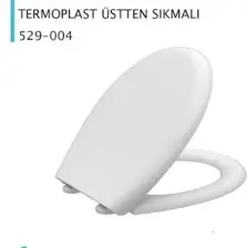 Visam Leylak Yavaş Kapanan Klozet Kapağı Üstten Sıkmalı 529.004