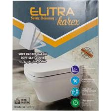 Elitra Karex Soft Klozet Kapağı Yavaş Kapanır Amortisörlü Klozet Kapağı